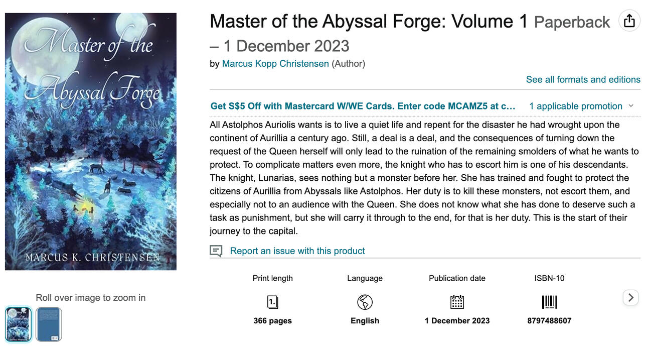 Book (Available online and paperback)